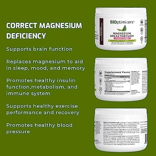 Foto 4 | Suplemento BiOptimizers Magnesio Sabor Frambuesa Limonada 171 g 30 Porciones - Venta Internacional