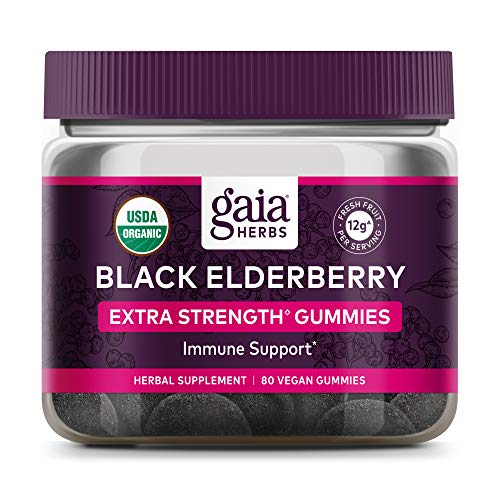 Foto 2 pulgar | Gomitas de Saúco Negro Gaia Herbs - Venta Internacional