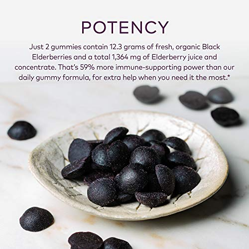 Foto 5 pulgar | Gomitas de Saúco Negro Gaia Herbs - Venta Internacional