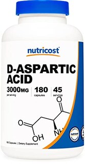 Foto 1 | Suplemento Nutricost de Ácido D-Aspártico 3000 mg 180 Cápsulas - Venta Internacional