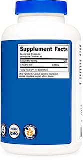 Foto 4 | Suplemento Nutricost de Ácido D-Aspártico 3000 mg 180 Cápsulas - Venta Internacional