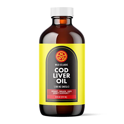 Foto 2 pulgar | Suplemento Ngl De Aceite Puro De Hígado De Bacalao Salvaje, 240 Ml - Venta Internacional.