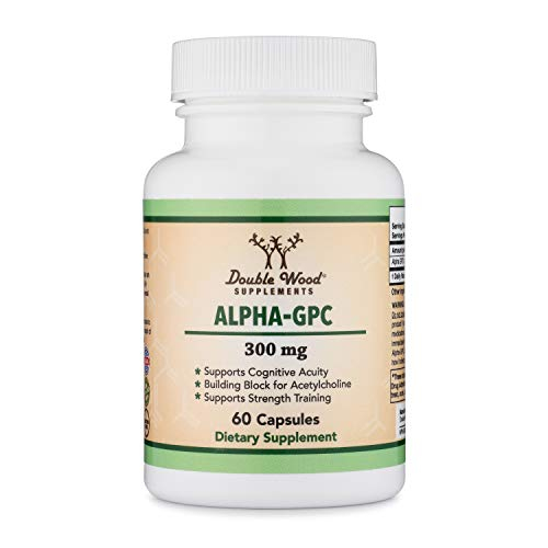 Foto 2 pulgar | Suplemento De Colina Alpha Gpc De Double Wood, 600 Mg, 60 Cápsulas - Venta Internacional.
