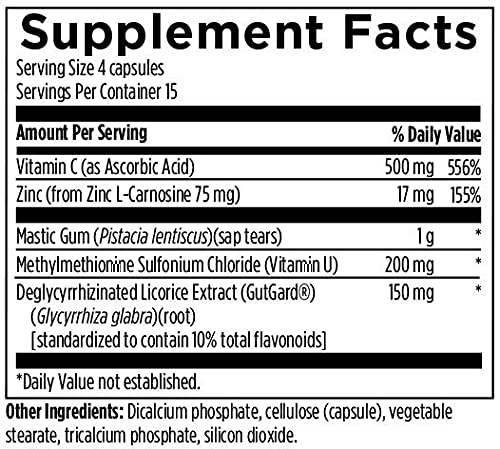 Foto 3 | Diseños de Suplementos para la Salud Gastromend HP 60 Cápsulas - Venta Internacional