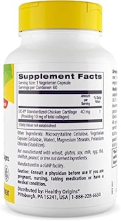 Foto 2 | Suplemento Healthy Origins Uc-ii De 40 Mg De Co Tipo Ii Sin Desnaturalizar - Venta Internacional.