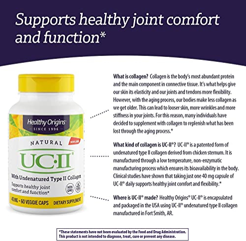 Foto 8 pulgar | Suplemento Healthy Origins Uc-ii De 40 Mg De Co Tipo Ii Sin Desnaturalizar - Venta Internacional.