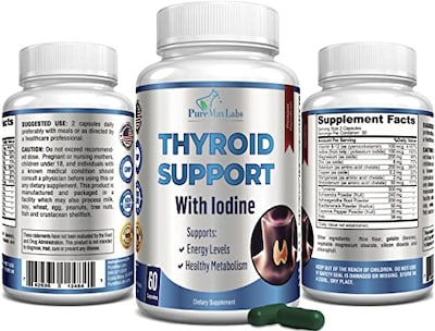 Foto 5 | Suplemento Yummyvite Thyroid Support Con Yodo 60 Cápsulas - Venta Internacional.