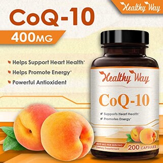 Foto 4 | Suplemento Healthywayrx Coq10 400 Mg 200 Cápsulas Heart Health - Venta Internacional.