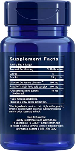 Foto 3 pulgar | Complemente Life Extension Super Ubiquinol Coq10 Con Pqq 30  - Venta Internacional