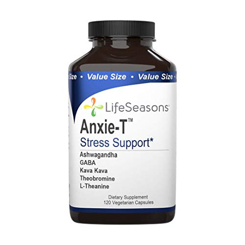 Suplemento Lifeseasons Anxie-t Herbal Stress Relief 120 Cápsulas - Venta Internacional.