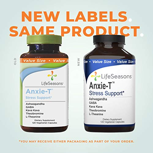Foto 8 pulgar | Suplemento Lifeseasons Anxie-t Herbal Stress Relief 120 Cápsulas - Venta Internacional.