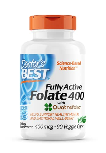 Foto 2 pulgar | Suplemento Doctor's Best, Folato Totalmente Activo, 400 Mcg, 90 Cápsulas - Venta Internacional.