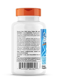 Foto 3 | Suplemento Doctor's Best, Folato Totalmente Activo, 400 Mcg, 90 Cápsulas - Venta Internacional.
