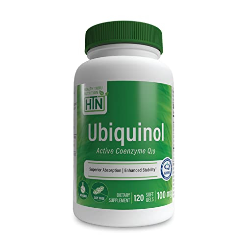 Foto 2 pulgar | Suplemento Health Thru Nutrition Ubiquinol 100 Mg Coq-10 120  - Venta Internacional.