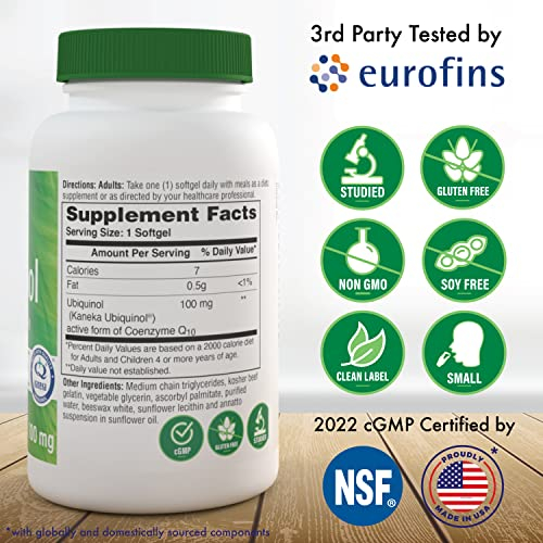 Foto 3 pulgar | Suplemento Health Thru Nutrition Ubiquinol 100 Mg Coq-10 120  - Venta Internacional.