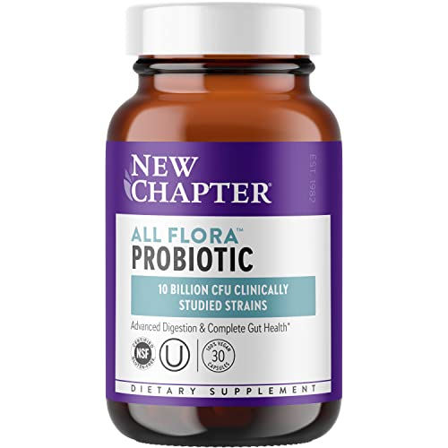 Foto 2 pulgar | Suplemento New Chapter Probiotic All-flora 30 Comprimidos - Venta Internacional.