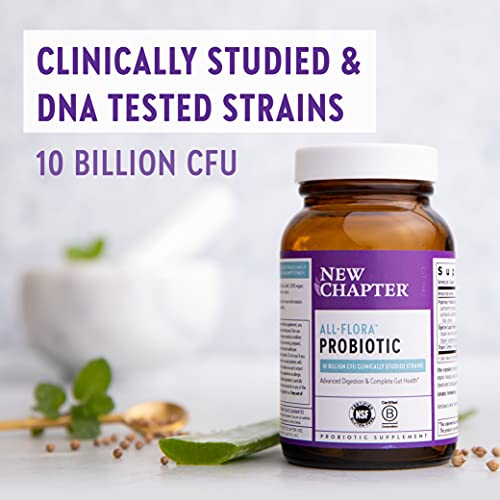 Foto 4 pulgar | Suplemento New Chapter Probiotic All-flora 30 Comprimidos - Venta Internacional.