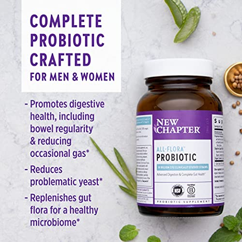 Foto 6 pulgar | Suplemento New Chapter Probiotic All-flora 30 Comprimidos - Venta Internacional.