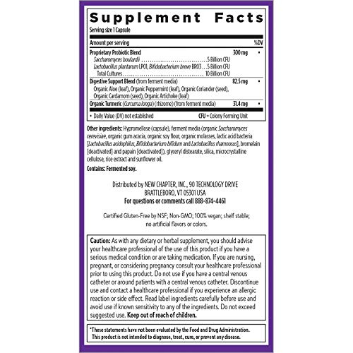 Foto 7 pulgar | Suplemento New Chapter Probiotic All-flora 30 Comprimidos - Venta Internacional.