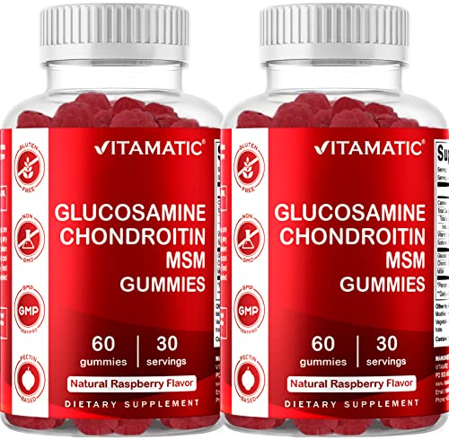 Foto 2 pulgar | Suplemento Vitamático De Gomitas Con Glucosamina Y Condroitina X60 - Venta Internacional.