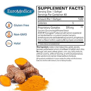 Foto 3 | Suplemento Euromedica Curapro 375 Mg 60 Cápsulas Blandas De Alta Potencia - Venta Internacional