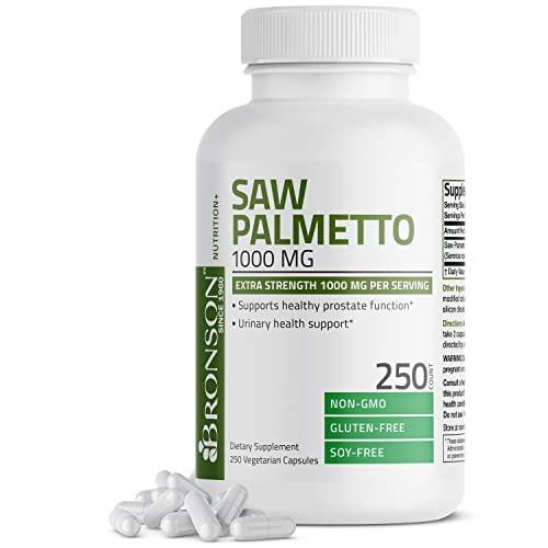 Foto 2 pulgar | Suplemento Bronson Saw Palmetto 1000 Mg 250 Cápsulas - Venta Internacional.
