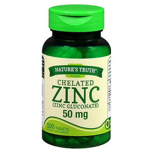 Foto 2 pulgar | Suplemento Nature's Truth, Tabletas De Zinc Quelatado, 100 Tabletas - Venta Internacional.