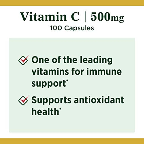 Foto 4 pulgar | Suplemento Nature's Bounty De Vitamina C, 500 Mg, Cápsulas, 100 Unidades - Venta Internacional.