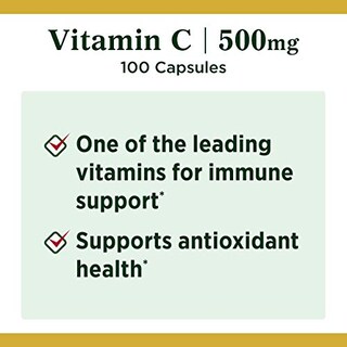 Foto 3 | Suplemento Nature's Bounty De Vitamina C, 500 Mg, Cápsulas, 100 Unidades - Venta Internacional.