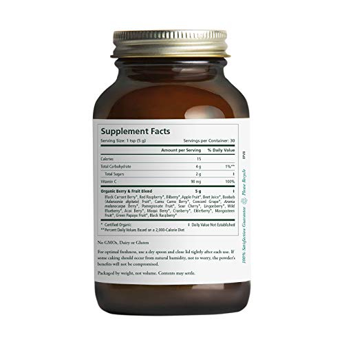 Foto 3 pulgar | Suplemento Pure Synergy Berry Power Powder, 150 G, Orgánico - Venta Internacional.