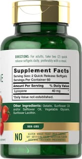 Foto 2 | Suplemento De Licopeno Carlyle, 40 Mg, 120 Cápsulas Blandas, Gluten Sin Ogm - Venta Internacional.