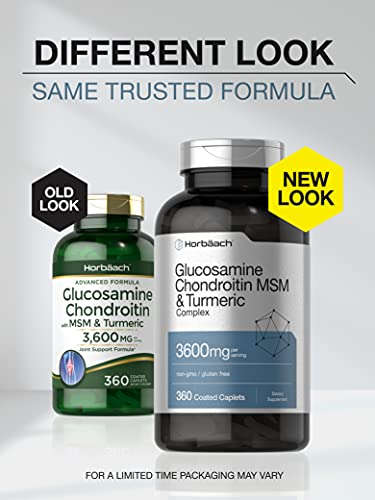 Foto 4 pulgar | Suplemento Horbäach Glucosamina Condroitina 360 Mg 360 Cápsulas - Venta Internacional.