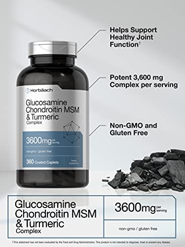 Foto 5 pulgar | Suplemento Horbäach Glucosamina Condroitina 360 Mg 360 Cápsulas - Venta Internacional.