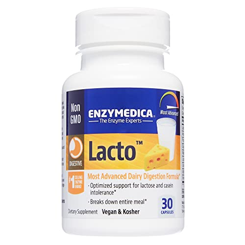 Foto 2 pulgar | Suplemento Enzymedica Lacto Maximum Strength 30 Cápsulas - Venta Internacional