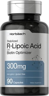 Foto 1 | Suplemento de Ácido R-lipoico Estabilizado Horbäach 300 Mg con Biotina - Venta Internacional
