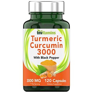 Foto 1 | Suplemento Tnvitamins, Cúrcuma Y Curcumina, 3000 Mg Con Pimienta Negra - Venta Internacional.