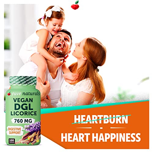 Foto 4 pulgar | Suplemento Yuve Vegan Dgl De Raíz De Regaliz 760 Mg 100 Cápsulas - Venta Internacional.