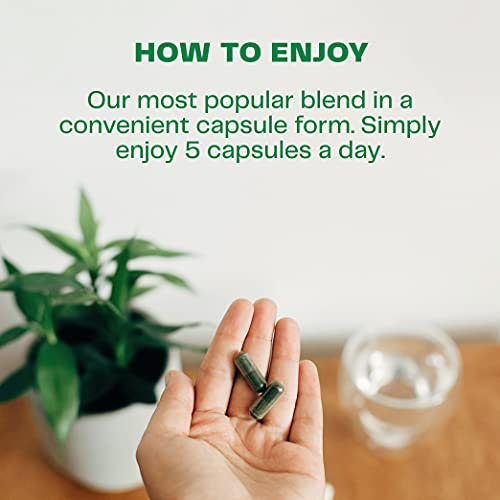 Foto 7 pulgar | Suplemento Amazing Grass Greens Blend Superfood, 150 Cápsulas - Venta Internacional.
