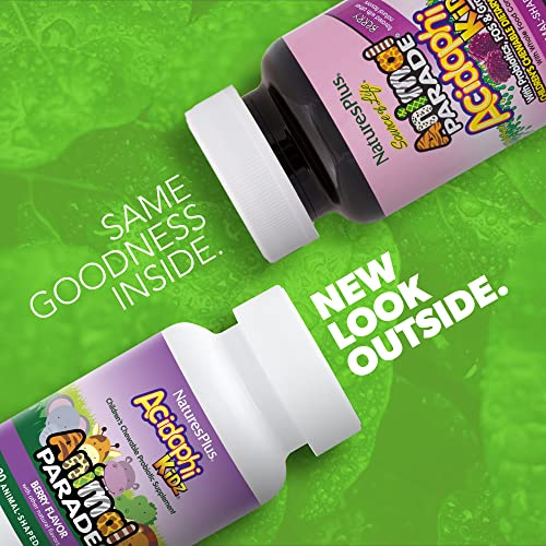 Foto 2 | Suplemento Nature's Plus Animal Parade Acidophikidz 90 Chewa - Venta Internacional