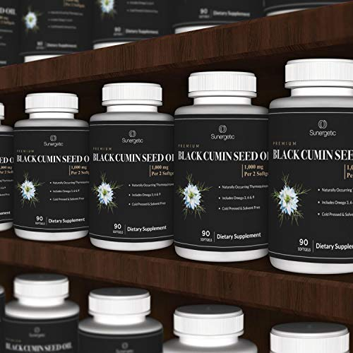 Foto 8 pulgar | Suplemento De Aceite De Semillas De Comino Negro Sunergetic De 1000 Mg 90 G - Venta Internacional