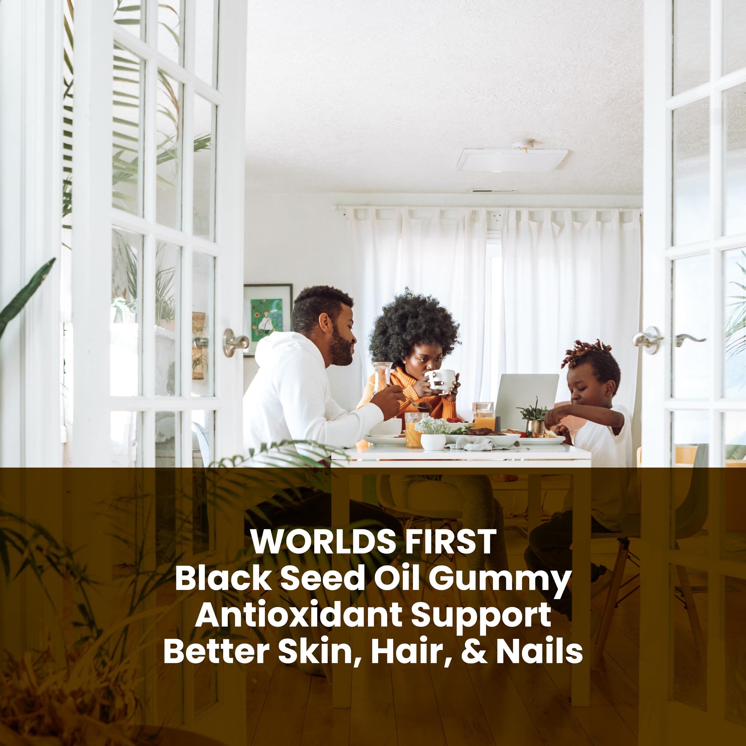 Foto 5 pulgar | Suplemento Nutriissa Organic Black Seed Oil Gummy 1050 Mg - Venta Internacional.