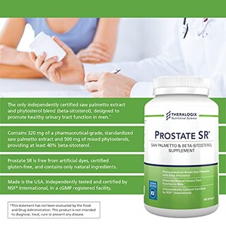 Foto 3 | Suplemento Theralogix Prostate Sr De Palma Enana Americana Y Beta-sitost - Venta Internacional