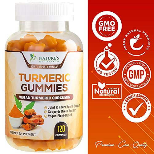Foto 5 pulgar | Gomitas De Cúrcuma Nature's Nutrition Con Pimienta Negra 120 Gomitas - Venta Internacional.