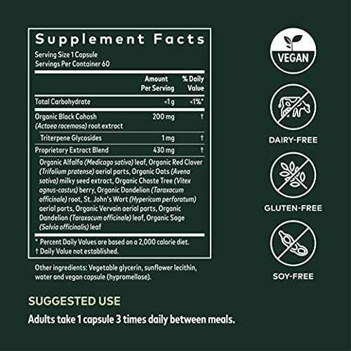 Foto 5 | Suplemento Gaia Herbs Women's Balance 60 Cápsulas Veganas - Venta Internacional.