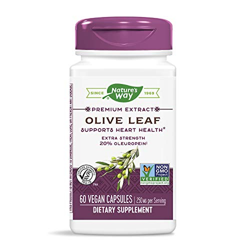 Foto 2 pulgar | Suplemento de Extracto de Hoja De Olivo Nature's Way 250 mg 60 Cápsulas - Venta Internacional