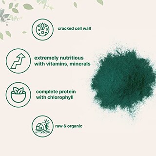 Foto 3 | Microingredientes Orgánicos De Clorella En Polvo, 300 Ml, Veganos - Venta Internacional.