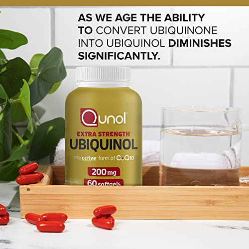 Foto 4 pulgar | Suplemento Qunol Ubiquinol Coq10 200 mg Cápsulas Blandas 60 Unidades - Venta Internacional