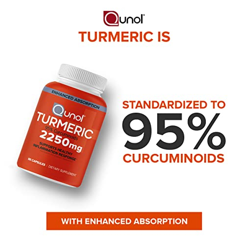 Foto 4 pulgar | Suplemento Qunol Cúrcuma y Curcumina 2250 mg con Pimienta Negra 90% - Venta Internacional