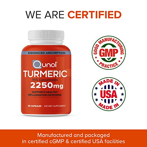 Foto 6 pulgar | Suplemento Qunol Cúrcuma y Curcumina 2250 mg con Pimienta Negra 90% - Venta Internacional