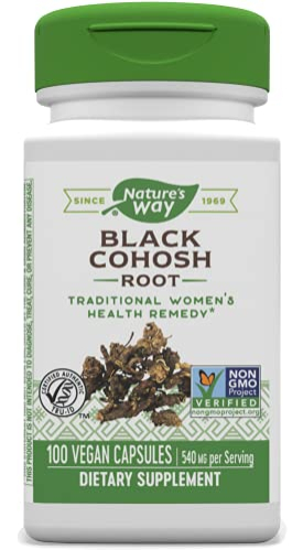 Foto 1 | Suplemento De Raíz De Cohosh Negro De Nature's Way 540 Mg 100 Cápsulas - Venta Internacional.